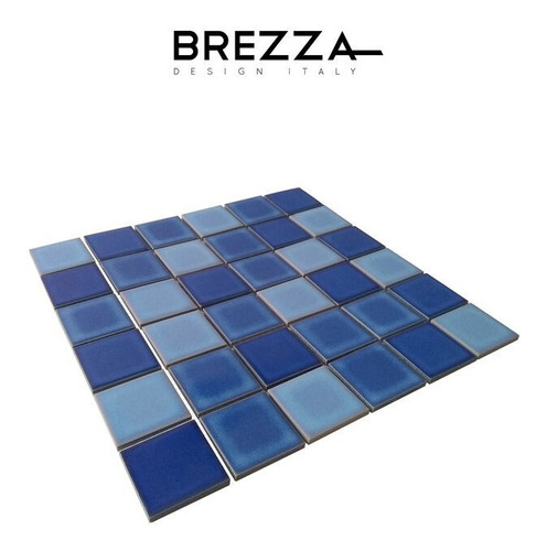 Brezza  Malla Mosaico Degradado Mix Blue  Blue Bz9875453