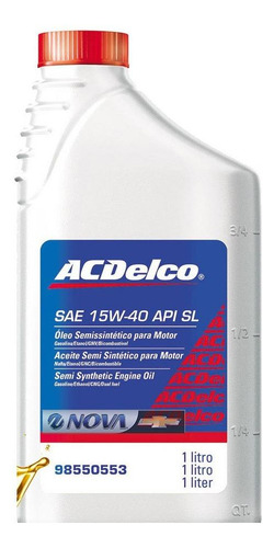 Oleo Motor 15w40 Api Sl Tracker 2007 2008 2009