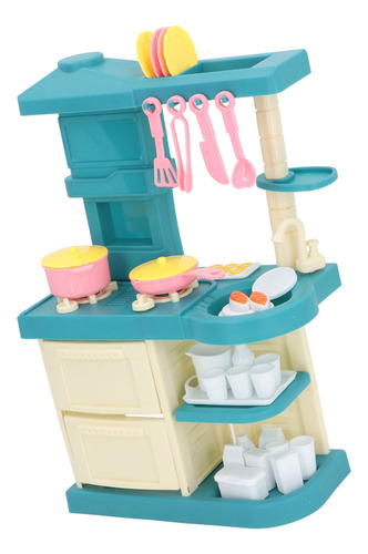 Juego De Cocina De Juguete Para Niños Pequeños, 51 Piezas, J
