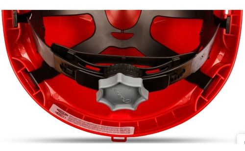 Imagen 3 de 7 de Casco De Seguridad Libus Milenium C/ Arnes Cremallera