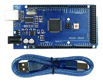 Comprar Placa Mega 2560 16au Compatible Con Arduino Robotica + Cable