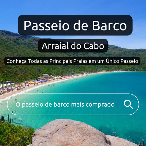 Passeio De Barco Em Arraial Do Cabo