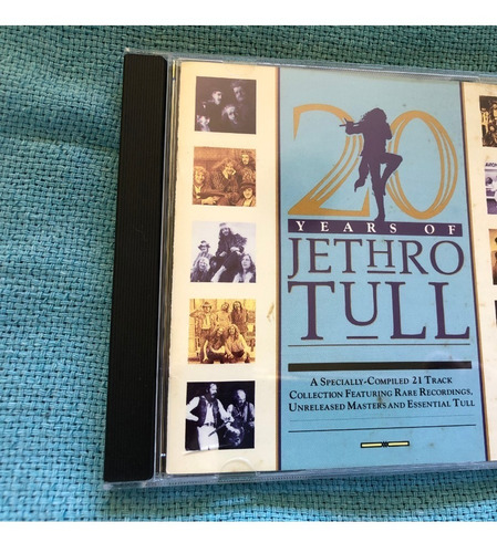 Cd 20 Years Of Jethro Tull 1 Edição 1992 Importado Pouco Uso