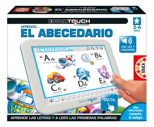 Puzzle El Abecedario Touch Rompecabezas Tactil Educa Atrix ®
