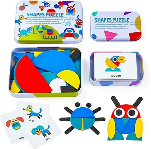 Rompecabezas Didáctico Infantil Shapes Puzzle