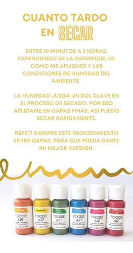 Imagen 6 de 8 de Colorante Cremoso Perlado Fucsia Foodie Art Comestible