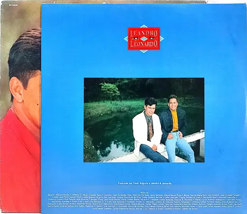 Leandro E Leonardo Lp Com Envelope Encarte 1993 | MercadoLivre