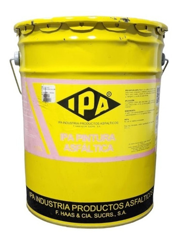 Pintura Asfaltica Ipa Cuñete 5/1