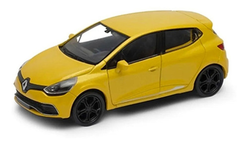 Welly 1:34 Renault Clio Rs Amarillo 43672cw