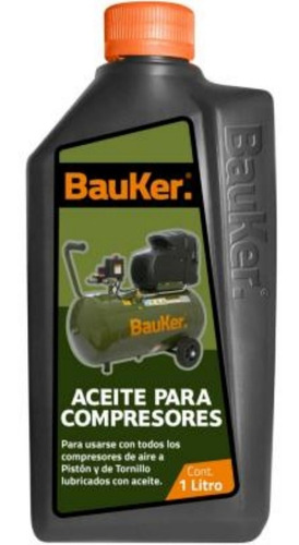 Aceite Para Compresor 1l Bauker