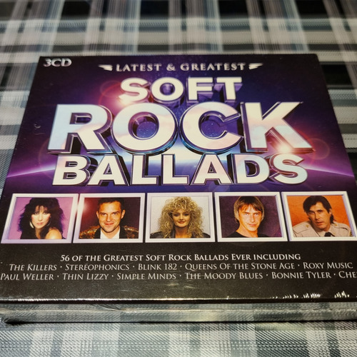 Soft Rock Ballads - Box 3 Cds Importado  