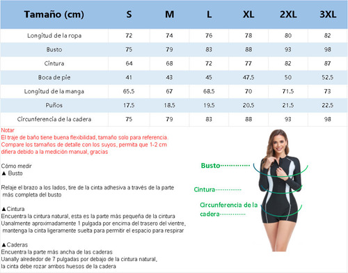 Shefu Traje De Baño De Una Pieza Deportivo Cremallera Surf