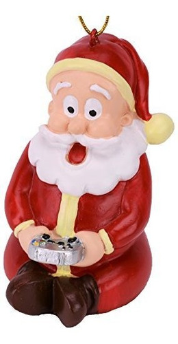 Árbol Buddees Gamer Santa Claus Videojuegos Navidad Ornament