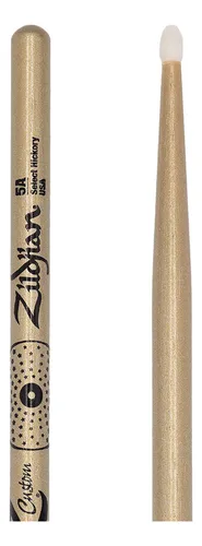 Baquetas Zildjian Z Custom Le - 5a Gold Chroma Nylon Z5acgn-