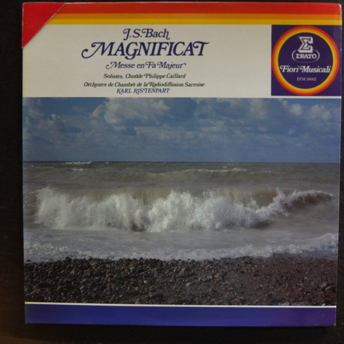 Vinilo Bach   Magniticat En Re Majeur Bwv 243