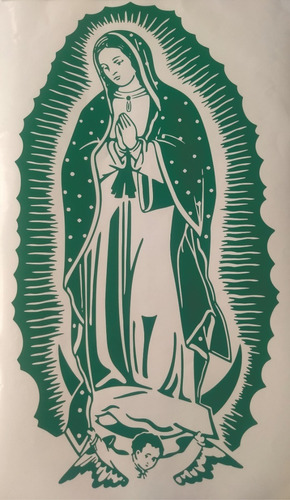 Virgen De Guadalupe Recorte De Vinil
