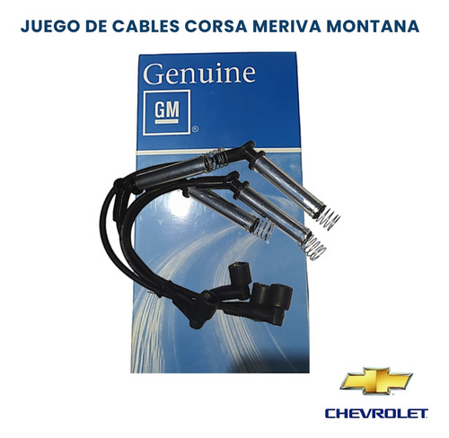 Cable Bujías Chevrolet Corsa 1.6 Chevy Meriva Montana 