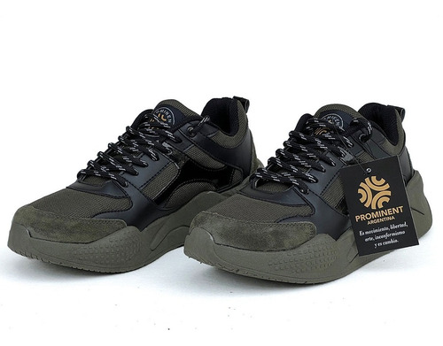 Imagen 1 de 5 de Zapatillas Prominent Gwadi Militar Urbanas 0023