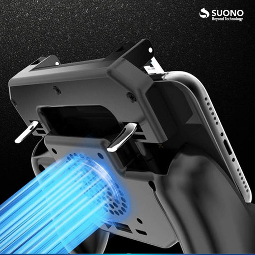 Imagen 2 de 10 de Gamepad Joystick Celular Gamer Con Refrigeración Power Bank