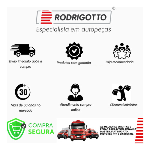Coxim Apoio Do Parachoque Dianteiro Stralis Tector Cursor