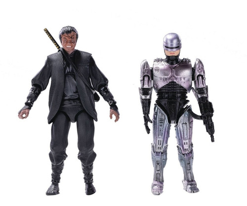 Robocop 3 Figures 1/18 Scale Robocop Vs Otomo 2-pack