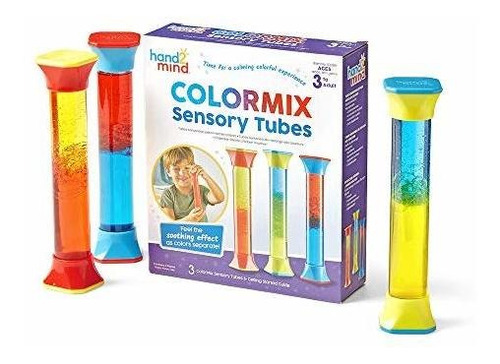 Tubos Nerviosos Sensoriales Hand2mind Colormix, Juguete Para