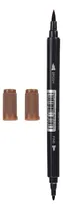 Comprar Marcador Soluble Doble Punta (café)