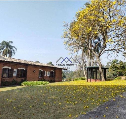 Imagem 4 de 11 de Belíssima Chácara À Venda, Em Jundiaí-sp - Ch0113