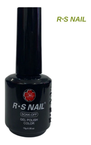 Rs Nail Esmalte Gel 21 Dias Top, Base Y Tonos + Vendidos