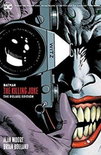 Batman: The Killing Joke Deluxe: Dc Black Label Edition, De Alan Moore. Editorial Dc Comics En Inglés