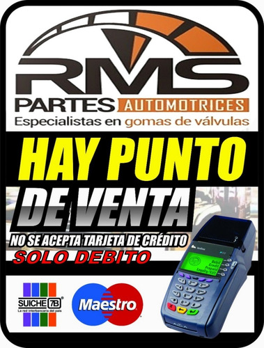Gomas Valvula Renault Twingo 8v
