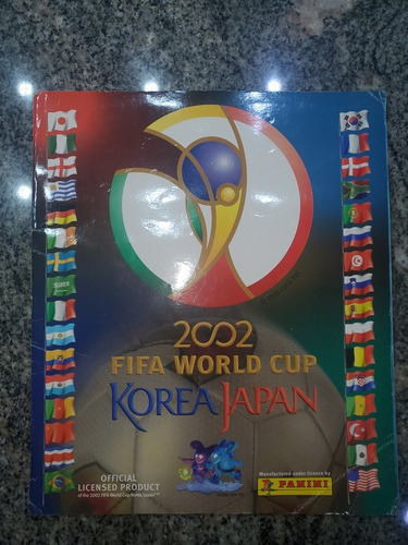 Albun Panini Korea Japan 2002