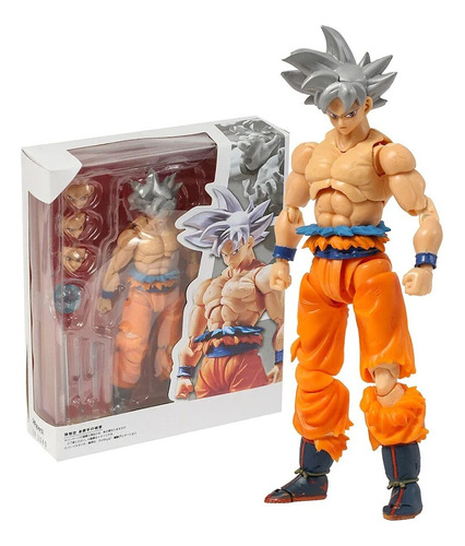 2 Figuras De Juguete Shf Dragon Ball Goku Ultra Instinct