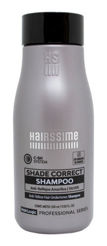 Hairssime Shade Correct Shampoo Matizador Silver Chico 3c