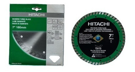 Disco De Corte Para Concreto Diamantado 7 Hitachi