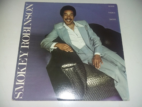 Lp Vinilo Disco Smokey Robinson Where There's Smoke Soul