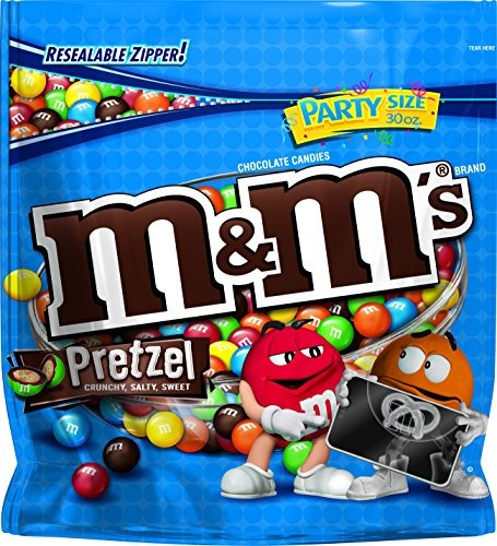 Bolso De Chocolate Con Pretzel De M&m, 30.00 Onzas