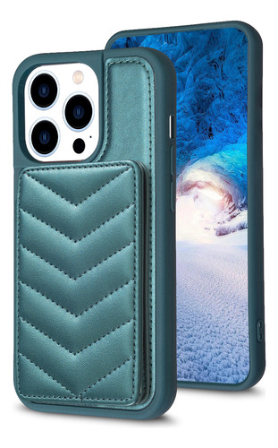 Funda De Piel De Lujo Con Ranura Para Tarjetas Tipo Cartera Para iPhone