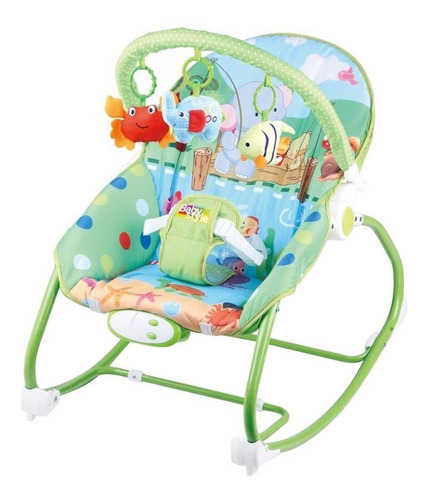 Cadeira de balanço para bebê Baby Style Repouseira selva