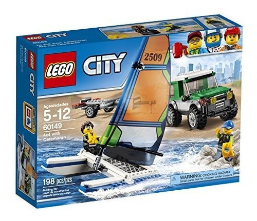 Lego City Grandes Vehiculos 4x4 Con Catamaran 60149 Juguet
