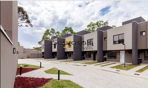 Imagem 4 de 14 de Sobrado Em Condomínio Para Venda Em Santa Cândida Curitiba-pr - S-2372