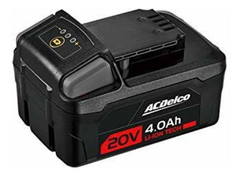 Acdelco Tools Ab2027la 2.0ah P20 Series 20v Li-ion Battery B
