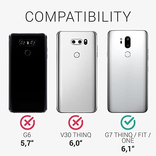 Funda De Tpu Kwmobile Compatible Con LG G7 Thinq/fit/one - F