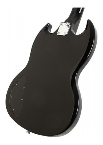 Imagen 3 de 4 de Guitarra eléctrica Epiphone SG G-310 de caoba ebony con diapasón de palo de rosa