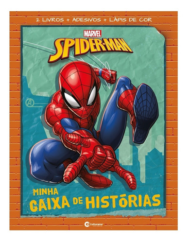 Culturama Kit Minha Caixa De Historias Homem Aranha Marvel