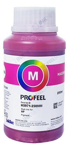 Tinta 250ml Inktec Profeel H5970 H5971 Pro X Maxify Gx Tc20