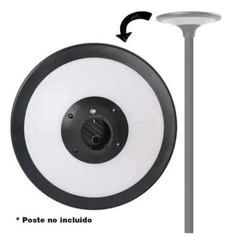 Luminaria Led Solar Park Light Sunflower 20w Luz Neutra Luz Blanco neutro