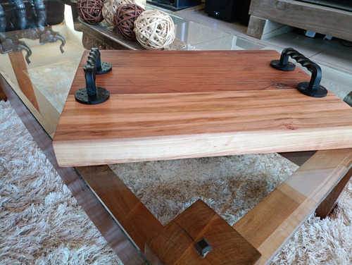 Tabla De Picar Rústica En Madera Nativa