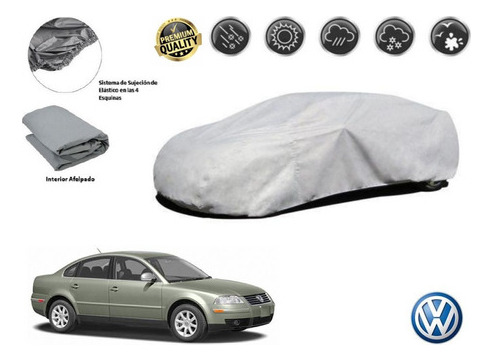 Funda Car Cover Afelpada Premium Vw Passat 2003