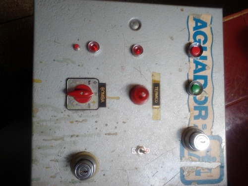 Tablero De Control Eléctrico De Bomba